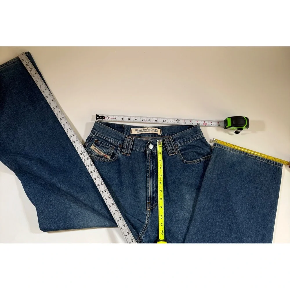 Diesel Snakex Jeans Men's 31 Blue Medium Wash Straight Leg Made in Italy Vintage